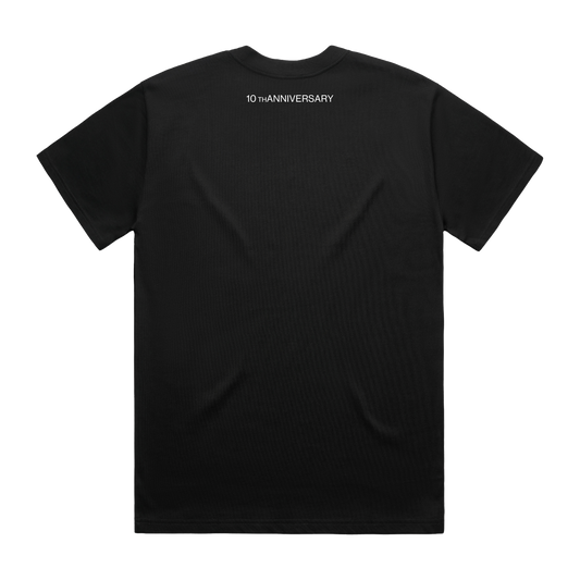 Graveyard Whistling 10th Anniversary (Black) T-shirt