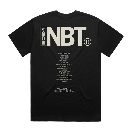 DCC US Fall Tour 2024 Black T-shirt